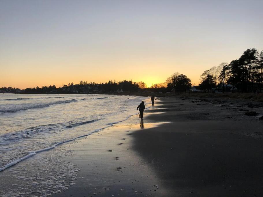 Hyggelig Leilighet Naer Stranden, Tonsbergアパートメント エクステリア 写真